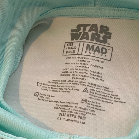 Star Wars Girls 10/12 Dress - Picture 6 of 6